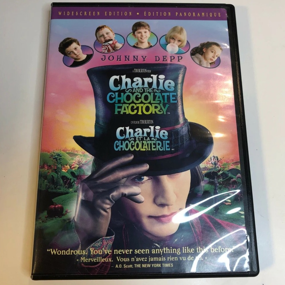 BUY 2 GET 3rd FREE Charlie and the Chocolate Factory DVD